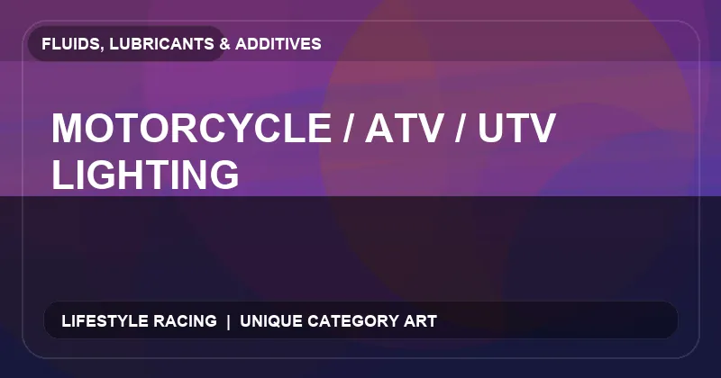 Motorcycle / ATV / UTV Lighting